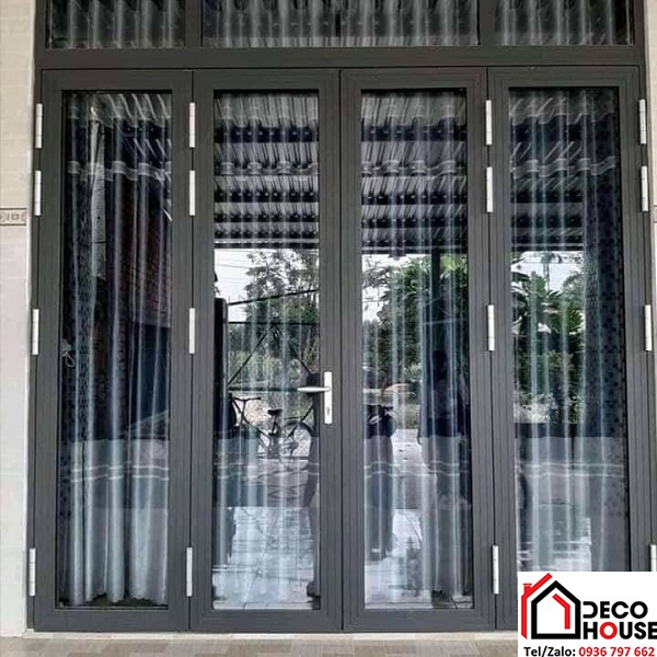 Mẫu cửa nhôm Xingfa 4 cánh đẹp