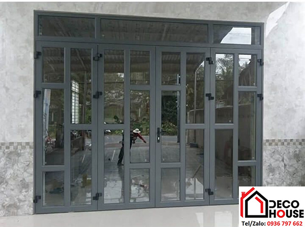 Thi công cửa nhôm Xingfa tại Hoàng Mai Hà Nội