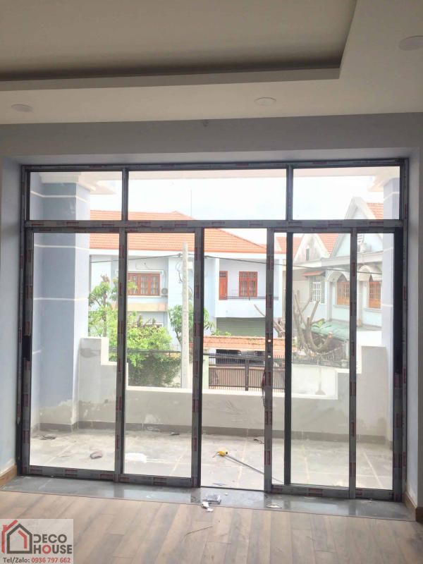 Cửa lùa nhôm Xingfa ban công đẹp