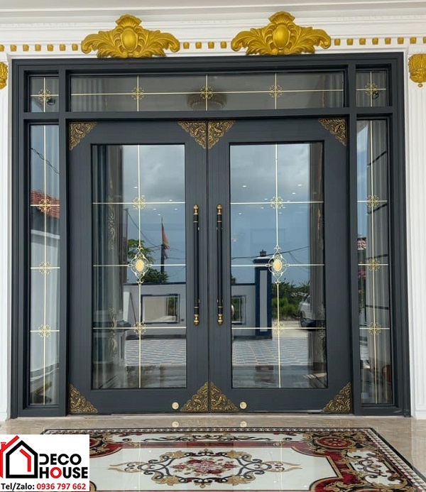 Cửa nhôm kính Xingfa kính hộp