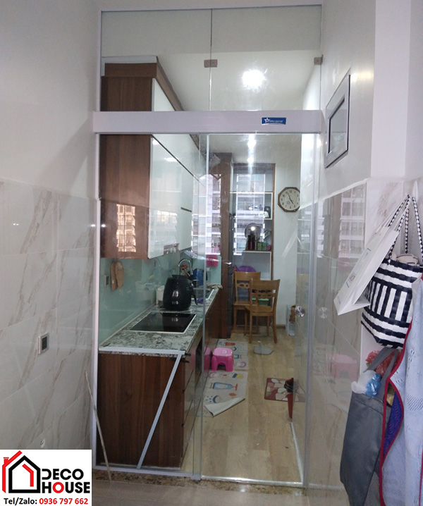 Cửa kính trượt treo 1 cánh Zamilldoor