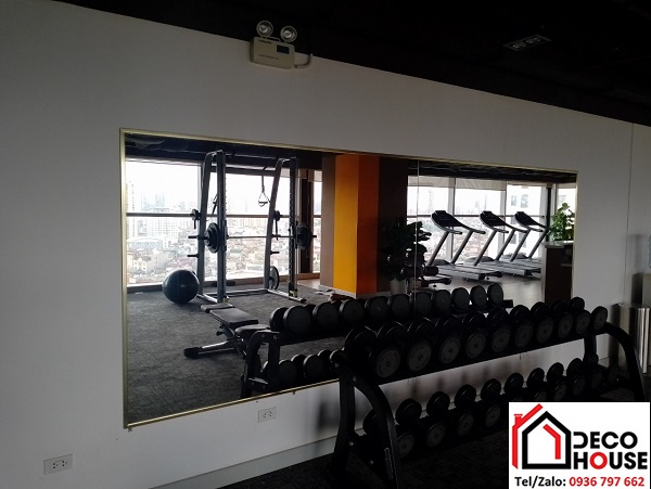 Lắp gương phòng gym giá rẻ
