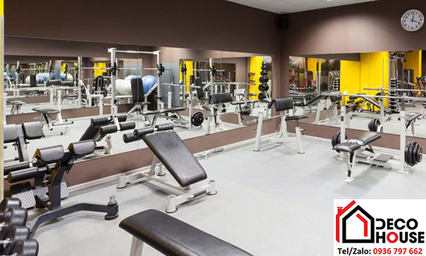 Thi công phòng tập gym Hà Nội